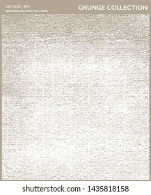 Distressed overlay texture of weaving fabric. Grunge background. abstract halftone vector illustration . Distress overlay thread texture. Grainy canvas shabby background.