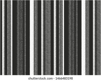 Distressed overlay texture of weaving fabric. grunge background. abstract halftone vector illustration
