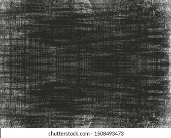 Distressed overlay texture of weaving fabric. grunge background. abstract halftone vector illustration