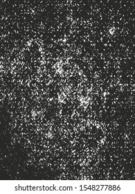 Distressed overlay texture of weaving fabric. grunge background. abstract halftone vector illustration