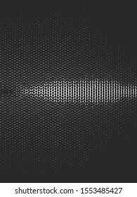 Distressed overlay texture of weaving fabric. grunge background. abstract halftone vector illustration