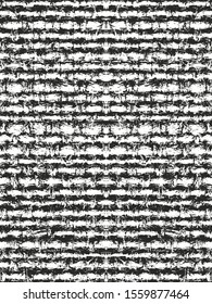 Distressed overlay texture of weaving fabric. grunge background. abstract halftone vector illustration
