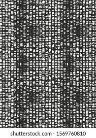 Distressed overlay texture of weaving fabric. grunge background. abstract halftone vector illustration