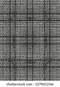 Distressed overlay texture of weaving fabric. grunge background. abstract halftone vector illustration
