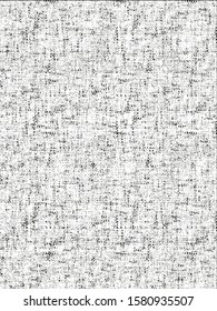 Distressed overlay texture of weaving fabric. grunge background. abstract halftone vector illustration