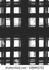 Distressed overlay texture of weaving fabric. grunge background. abstract halftone vector illustration