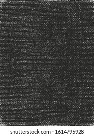Distressed overlay texture of weaving fabric. grunge background. abstract halftone vector illustration