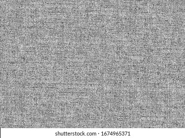 Distressed overlay texture of weaving fabric. grunge background. abstract halftone vector illustration