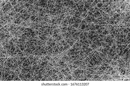 Distressed overlay texture of weaving fabric. grunge background. abstract halftone vector illustration