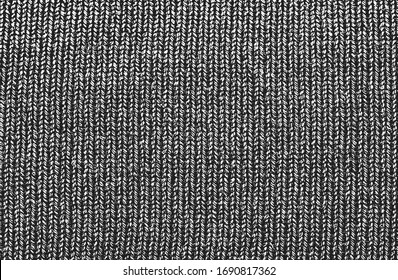 Distressed overlay texture of weaving fabric. grunge background. abstract halftone vector illustration