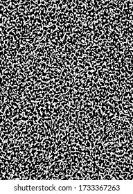 Textura superpuesta angustiada de tejido. fondo grueso. ilustración abstracta de vector de medio tono