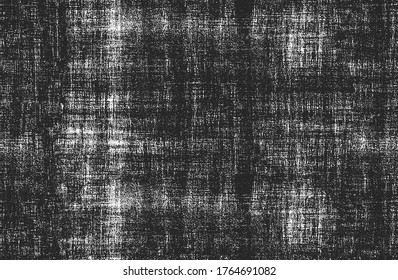 Textura superpuesta angustiada de tejido. fondo grueso. ilustración abstracta de vector de medio tono