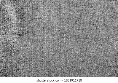 Distressed overlay texture of weaving fabric. grunge background. abstract halftone vector illustration