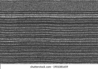 Distressed overlay texture of weaving fabric, ornamental knitted sweater, plait, jersey, pullover. grunge background. abstract halftone vector illustration