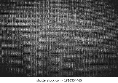 Textura superpuesta angustiada de tejido. fondo grueso. ilustración abstracta de vector de medio tono