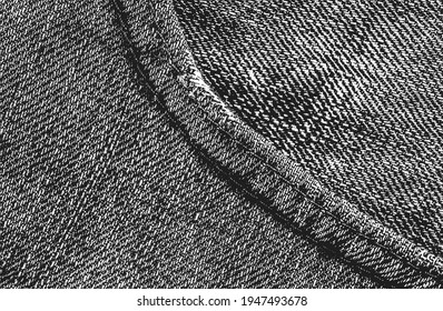 Textura superpuesta angustiada de tejido. fondo grueso. ilustración abstracta de vector de medio tono