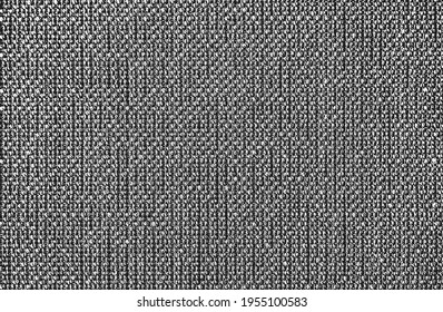 Distressed overlay texture of weaving fabric. grunge background. abstract halftone vector illustration