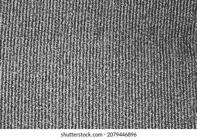 Distressed overlay texture of weaving fabric. grunge background. abstract halftone vector illustration