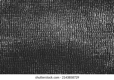 Beklemmte Overlay-Struktur des Webmaterials. brüchiger Hintergrund. abstrakte Halbtonvektorgrafik