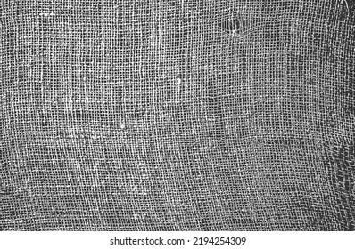 Distressed overlay texture of weaving fabric. grunge background. abstract halftone vector illustration