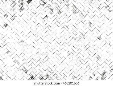 Distressed overlay texture of weaving fabric. grunge background. abstract halftone vector illustration