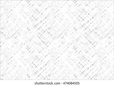 Distressed overlay texture of weaving fabric. grunge background. abstract halftone vector illustration