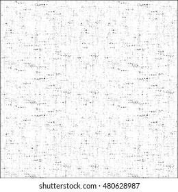 Distressed overlay texture of weaving fabric. grunge background. abstract halftone vector illustration