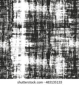 Distressed overlay texture of weaving fabric. grunge background. abstract halftone vector illustration