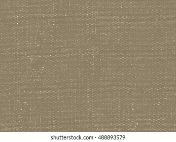 Distressed overlay texture of weaving fabric. grunge background. abstract halftone vector illustration