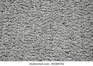 Distressed overlay texture of weaving fabric. grunge background. abstract halftone vector illustration