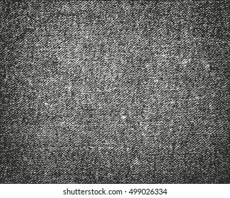 Distressed overlay texture of weaving fabric. grunge background. abstract halftone vector illustration