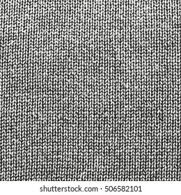 Distressed overlay texture of weaving fabric. grunge background. abstract halftone vector illustration