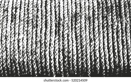 Distressed overlay texture of weaving fabric. grunge background. abstract halftone vector illustration