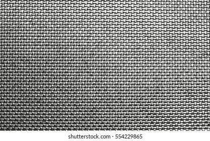 Distressed overlay texture of weaving fabric. grunge background. abstract halftone vector illustration