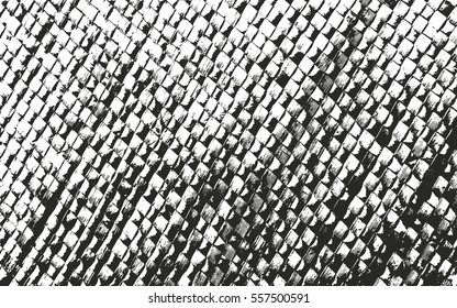 Distressed overlay texture of weaving fabric. grunge background. abstract halftone vector illustration