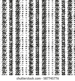 Distressed overlay texture of weaving fabric. grunge background. abstract halftone vector illustration