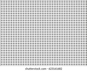 Distressed overlay texture of weaving fabric. grunge background. abstract halftone vector illustration