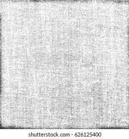 Distressed overlay texture of weaving fabric. grunge background. abstract halftone vector illustration