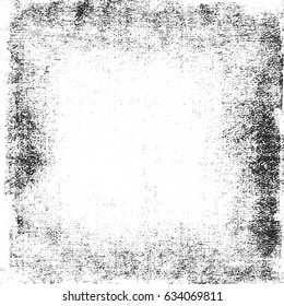 Distressed overlay texture of weaving fabric. grunge background. abstract halftone vector illustration