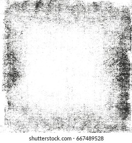 Distressed overlay texture of weaving fabric. grunge background. abstract halftone vector illustration