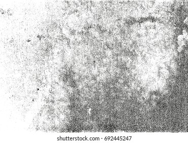 Distressed overlay texture of weaving fabric. grunge background. abstract halftone vector illustration