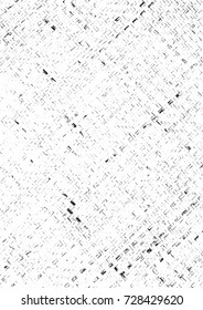Distressed overlay texture of weaving fabric. grunge background. abstract halftone vector illustration