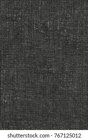 Distressed overlay texture of weaving fabric. grunge background. abstract halftone vector illustration