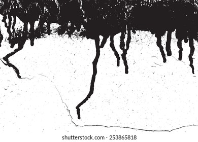 Distressed Overlay Texture for your design. EPS10 vector.