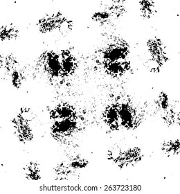 Distressed Overlay Texture for your design. EPS10 vector. 