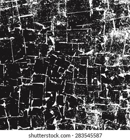 Distressed Overlay Texture for your design. EPS10 vector.
