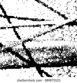 Distressed Overlay Texture for your design. Grunge texture - abstract stock vector template. 