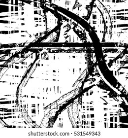 Distressed Overlay Texture for your design. EPS10 vector.