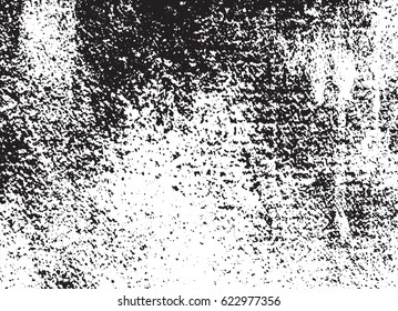 Distressed overlay texture.Abstract black and white grunge background.
