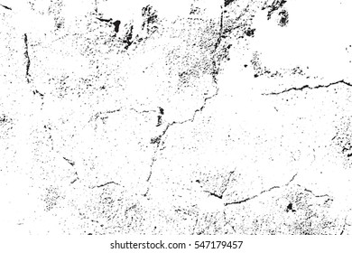 Distressed overlay texure. Grunge grainy background. Damaged cover texture. Black design template for aging any image. EPS10 vector.